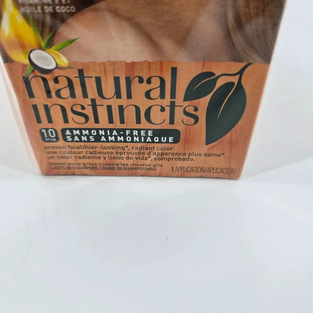 Clairol Natural Instincts Hair Color 8A Medium Cool Blonde 3 Pack New
